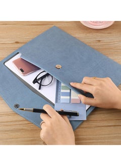 Oasisgalore 1 Piece PU Leather Envelope File Folders  - Image 3