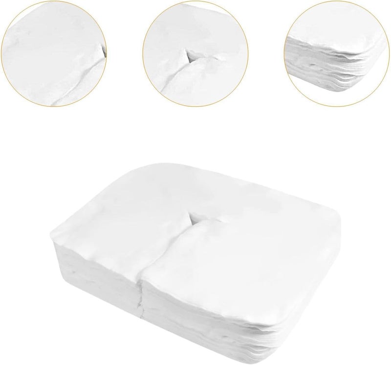 predolo 300x Face Cradle Covers Soft Non Sticking Nonwoven Massage Headrest - Image 4
