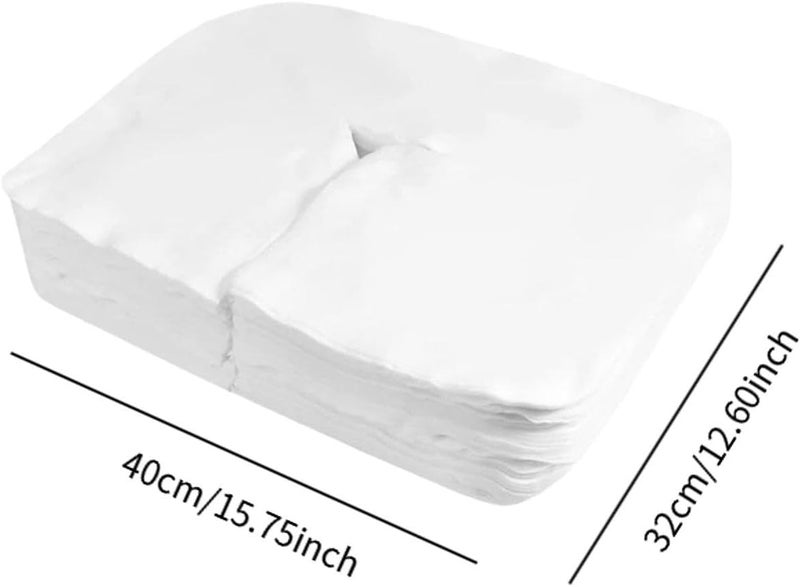 predolo 300x Face Cradle Covers Soft Non Sticking Nonwoven Massage Headrest - Image 3