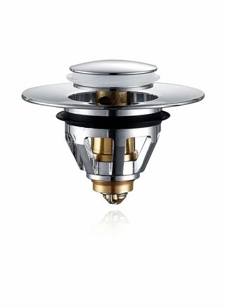 Drain Stopper, Wash Basin Bounce Drain Filter, Pop Up Drain Stopper for Bathroom Sink, Core Push Type Sink Stopper, Sink Drain Plug with Anti-Clogging Strainer - pzsku/Z465B7ADA86F669A83A9EZ/45/_/1657507240/79b1ce59-e309-4c49-a31c-9604aaf2d68c