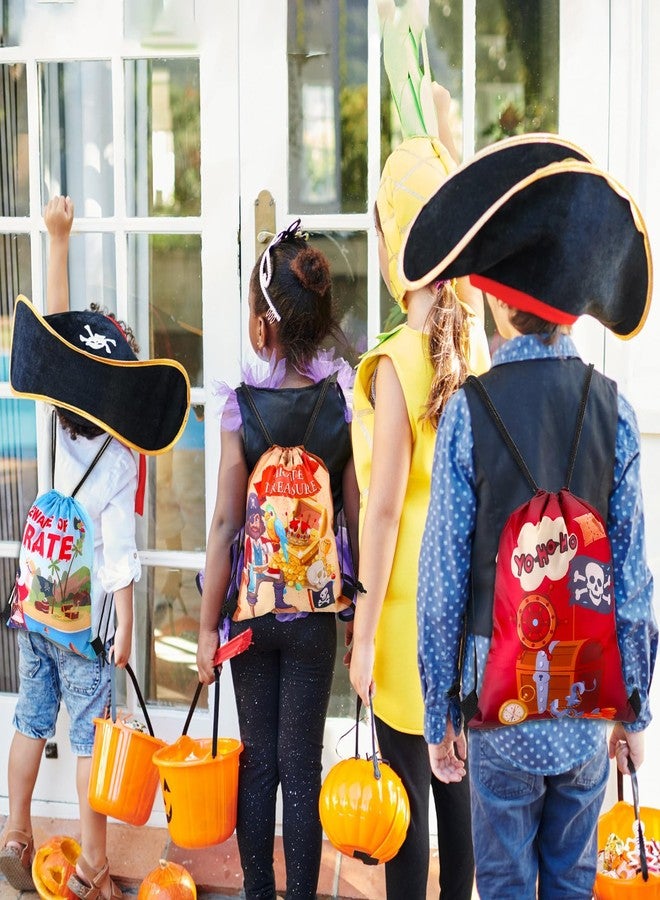 تونديامو مجموعة تونديمو المكونة من 84 قطعة من هدايا حفلات النينجا والقراصنة، تتضمن حقيبة ظهر برباط، وعصابة رأس، وسيف قابل للنفخ، وسوار، وملصق، وسلسلة مفاتيح، وقناع عين مطاطي لحفلات أعياد الميلاد الخاصة بالكاراتيه (بنمط القراصنة). - Image 5