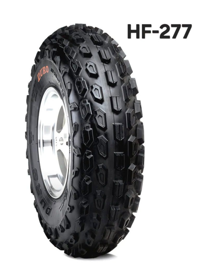 DURO Tire HF-277 21x7-10 Front Tire for Yamaha YFZ, Raptor, Honda TRX, Suzuki LTR, LTZ & Polaris Phoenix - Image 1