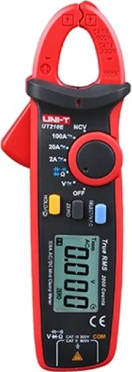United4 Unit Ut 210E 200A Mini Digital Clamp Meter Smart Professional Digital Multimeter Measurement Instrument