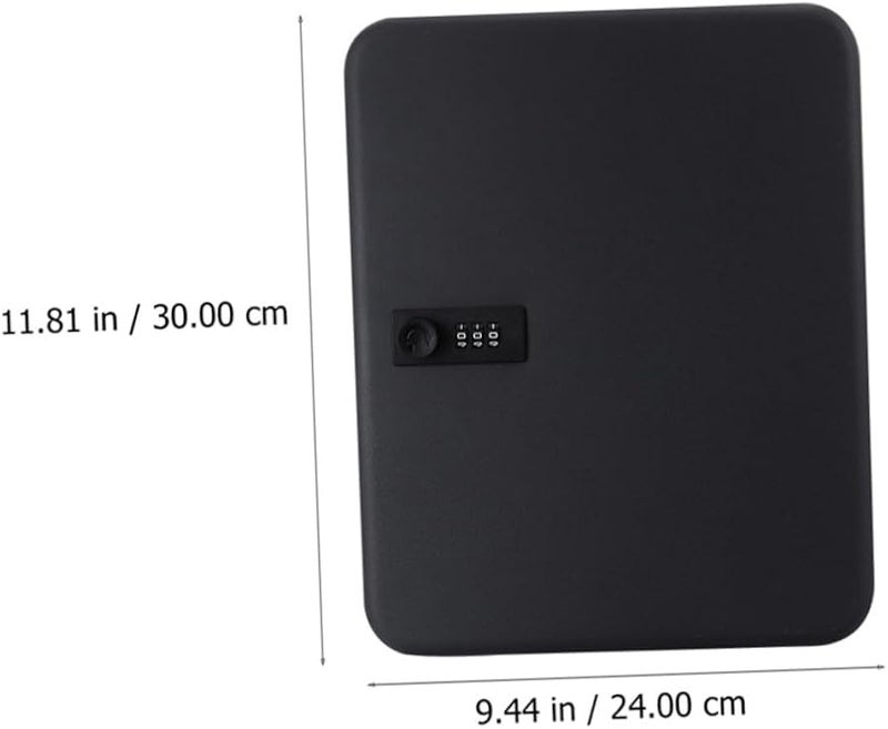 صندوق قفل مفتاح مثبت على الحائط مع فتحات شفرة، خزانة أمان لإدارة مفاتيح المنزل - Image 4