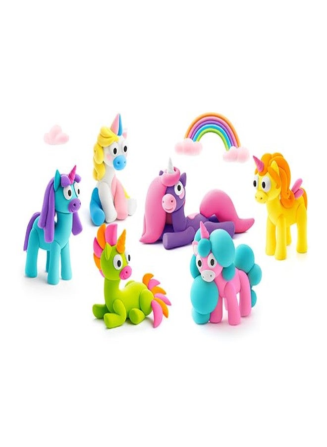 Fat Brain Toys Hey Clay Unicorns, Air Dry Clay Kit with Interactive App for Kids & Tweens, Modeling Clay and Crafts Set for Kids Ages 5 to 11 - Image 4