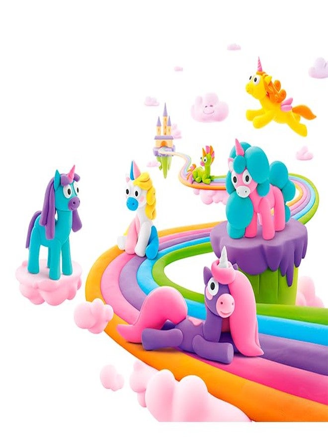 Fat Brain Toys Hey Clay Unicorns, Air Dry Clay Kit with Interactive App for Kids & Tweens, Modeling Clay and Crafts Set for Kids Ages 5 to 11 - Image 3