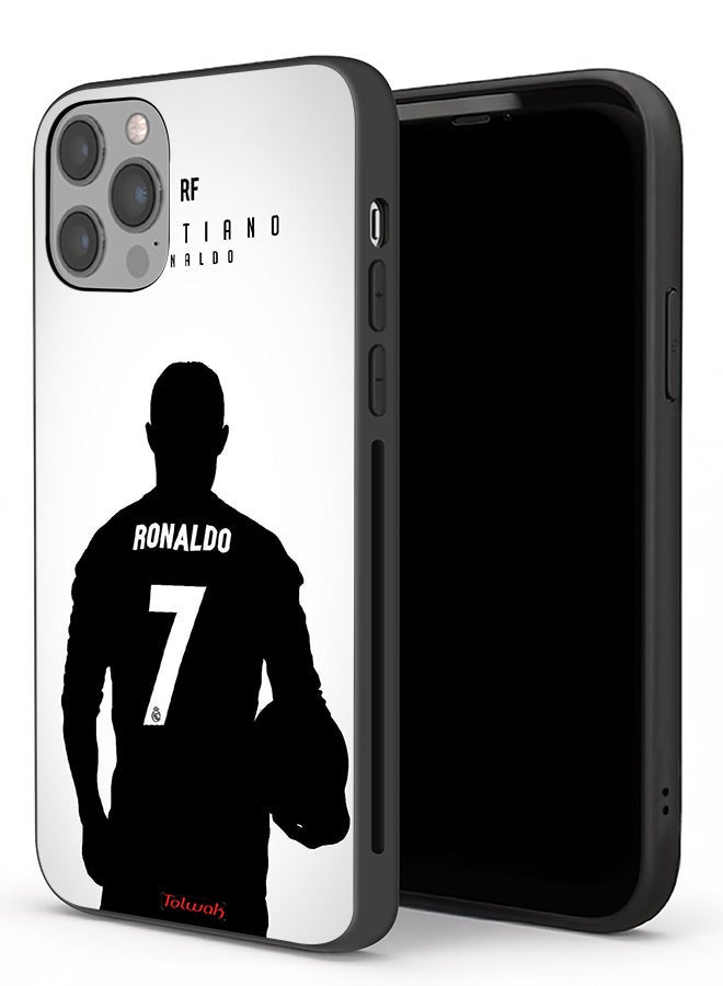 Tolwak Apple iPhone 12 Pro Max Protective Case Cristiano Ronaldo Mask - Image 1