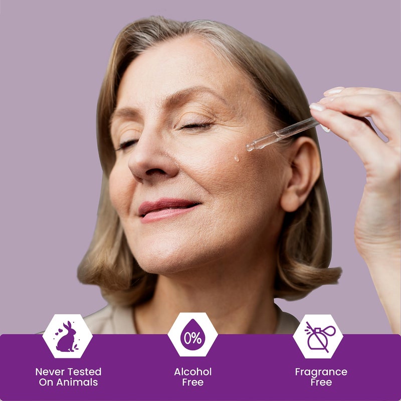 DERMAXGEN Elasticity Repair Serum, MATRIXYL 3000 - PURE ORGANIC Powerful Triple Combination Serum/Anti-Aging, Facial AGED Wrinkles Serum (1 FL OZ) - Image 4