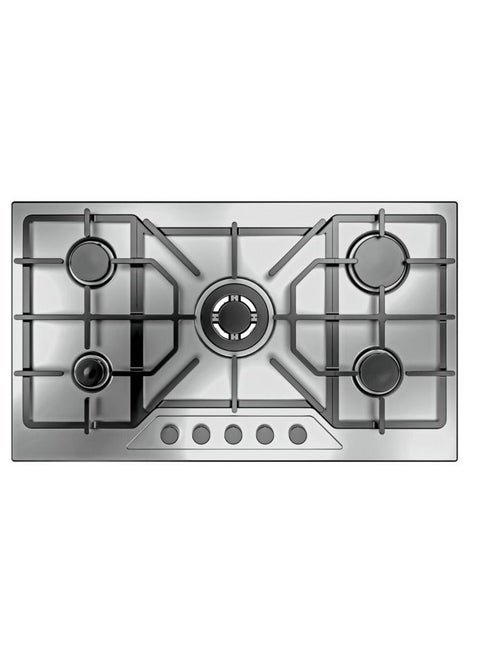 مسطح بلت ان مودينا ، 5 شعلة غاز ، ستانليس ستيل - 9847