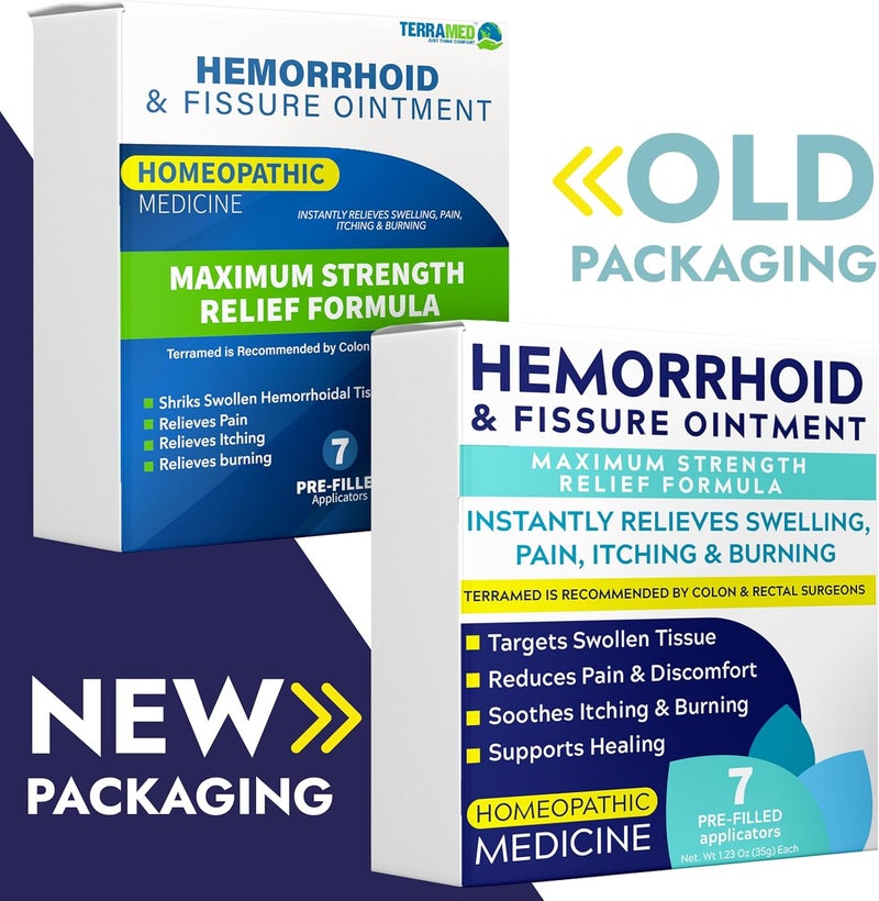 Terramed Just Think Comfort Hemorrhoid Treatment  Hemorrhoid Ointment  Hemorrhoid  Fissure Ointment  7 PreFilled Applicators  Fast  Effective Relief  Reduces Swelling Itching  Discomfort  Advanced Formula - Image 2