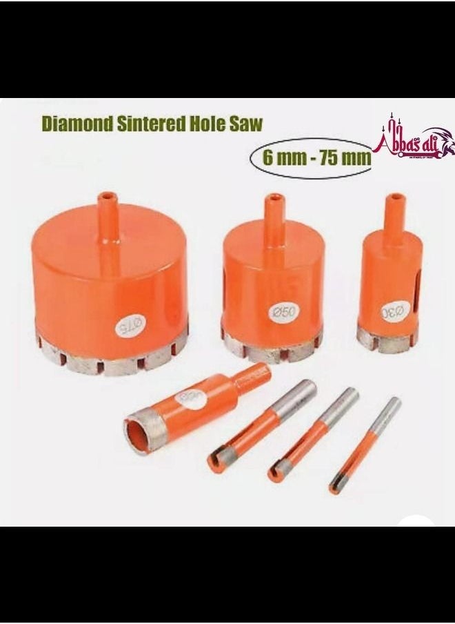 ABBASALI - Diamond Core Bit Hole Saw Drill Bit For Marble Granite Brick Ceramic (10mm) - Image 1