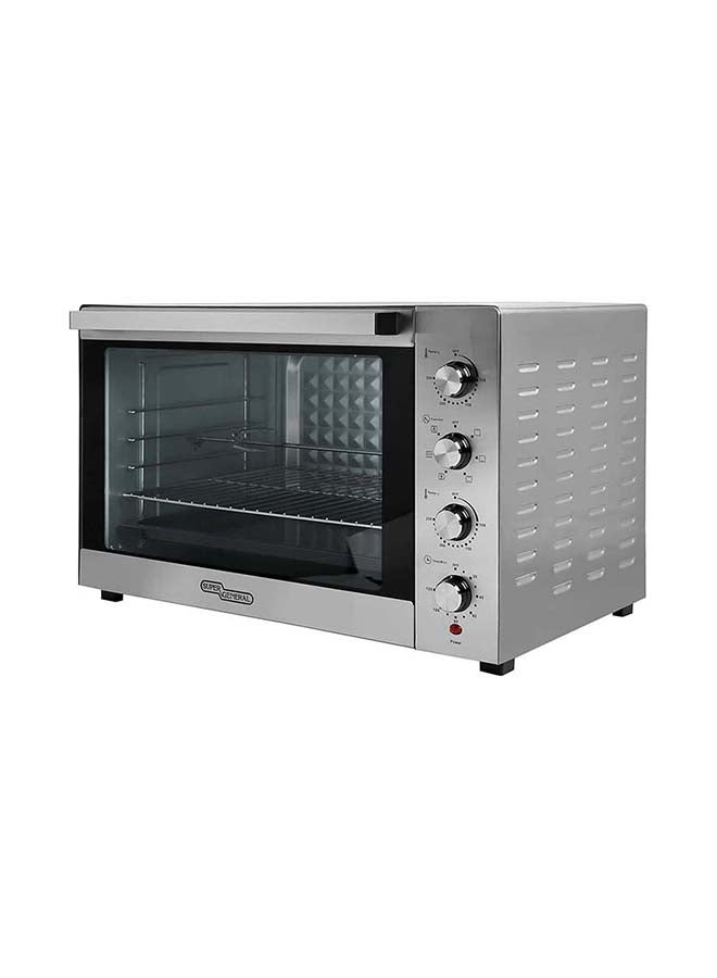 سوبر جنرال فرن كهربائي 100 L 2800 W SGEO101 فضي - Image 1