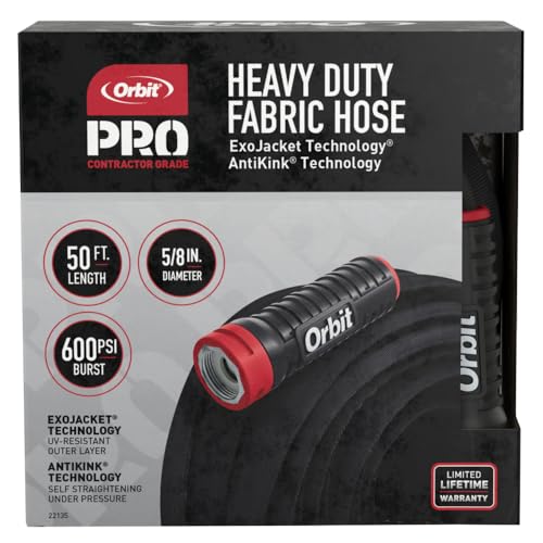 Orbit Pro ExoJacket Heavy Duty Water Hose 50Foot x 58Inch - Image 1