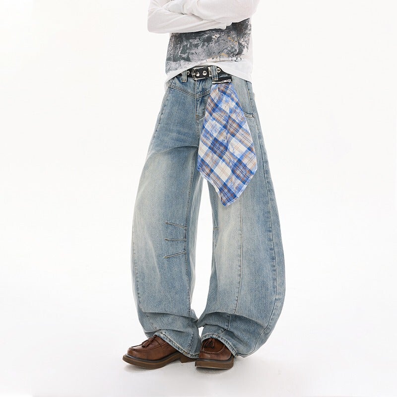 Unisex Casual Daily Denim Jeans - Image 1