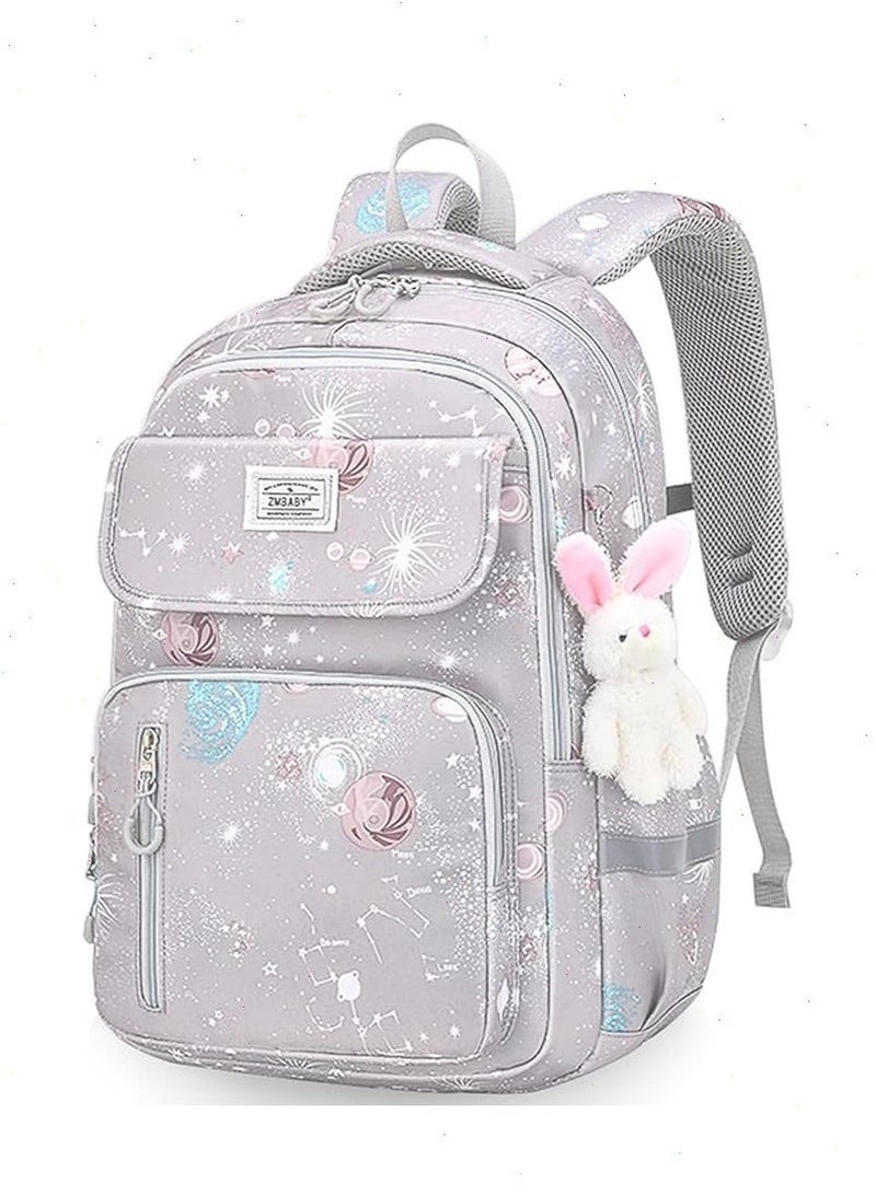 School Bags for Girls, Backpack for Kids Girls, School Bookbag for Elementary, Lightweight Single School Bag for Students - Image 3