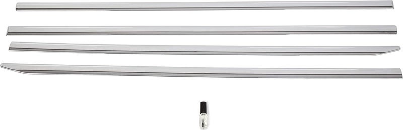 ECOTRIC Chrome Body Side Molding Trim Mouldings Compatible with 2019-2021 Dodge Ram 1500 Crew Cab New Body Style - Image 2