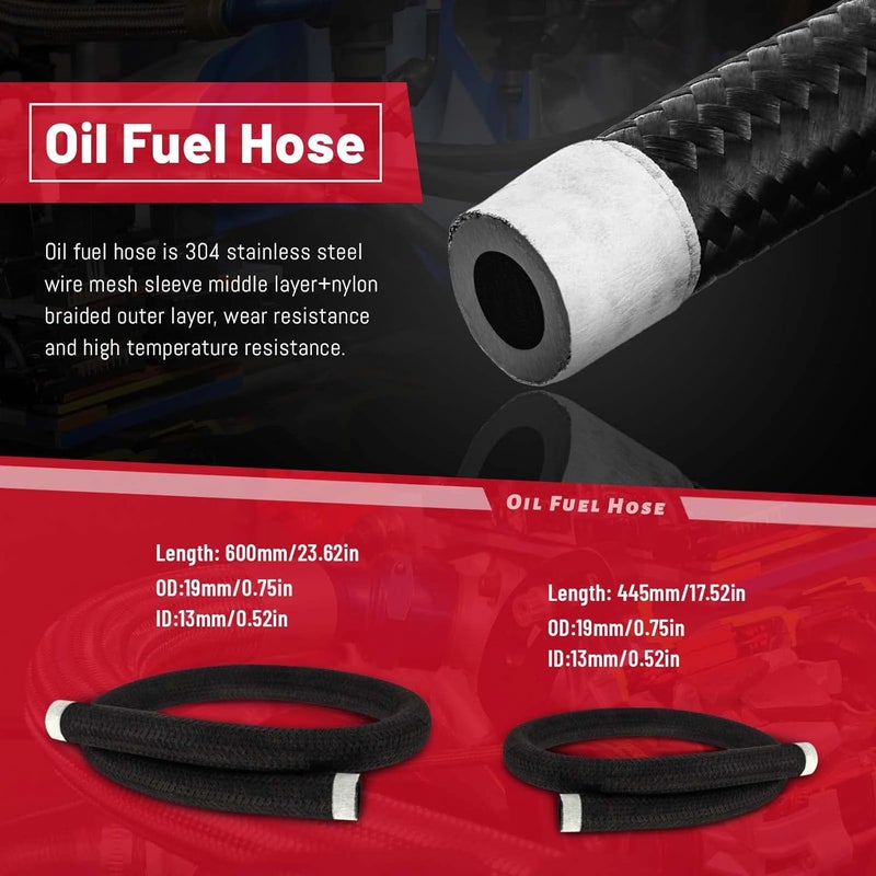 BOMLING 6.4L Billet Oil Catch Can Kit with Z-Bracket for Dodge Charger, Challenger, Chrysler 300 - Red - Image 3