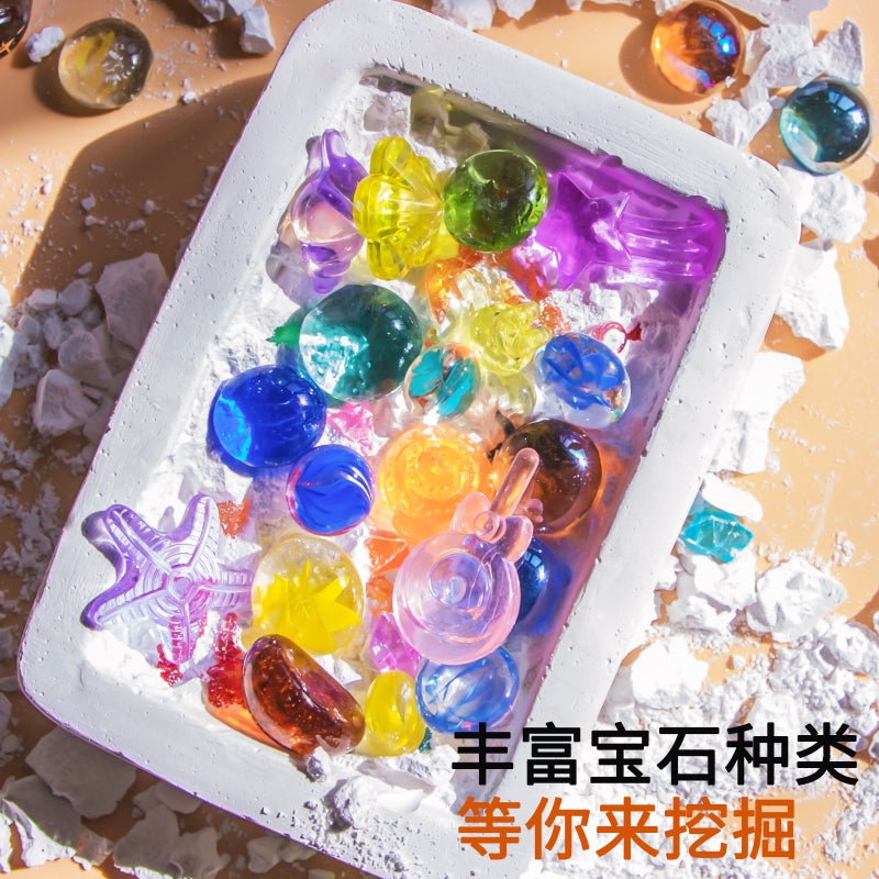Children's Archaeological Dig Toy Gem Blind Box DIY Excavation Set Educational Gift - Image 3