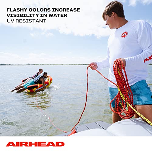 Airhead 2 Section Tow Rope, 1-2 Rider Towable Tubes, 60-Feet, 2,375 Break Strength - Image 5