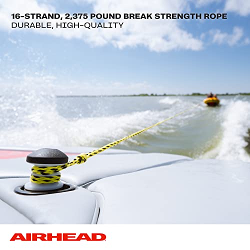 Airhead 2 Section Tow Rope, 1-2 Rider Towable Tubes, 60-Feet, 2,375 Break Strength - Image 4