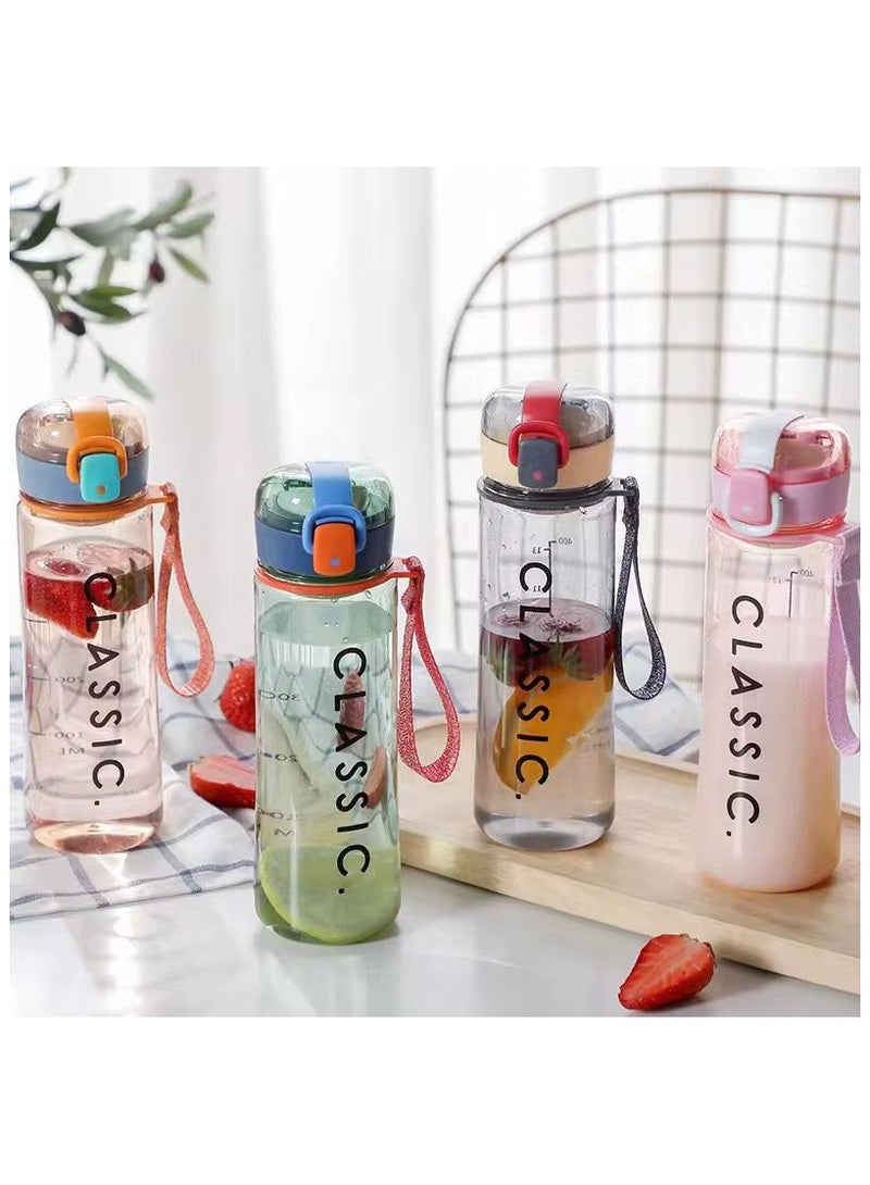 كيوشوب زجاجة رياضية عملية 500 مل من كيوشوب®️ - مثالية للتمارين، المدرسة، والمشاوير اليومية بحجم مريح وسهولة حمل - Image 3