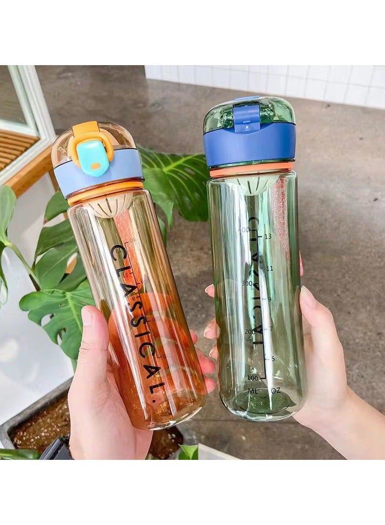 كيوشوب زجاجة رياضية عملية 500 مل من كيوشوب®️ - مثالية للتمارين، المدرسة، والمشاوير اليومية بحجم مريح وسهولة حمل - Image 2