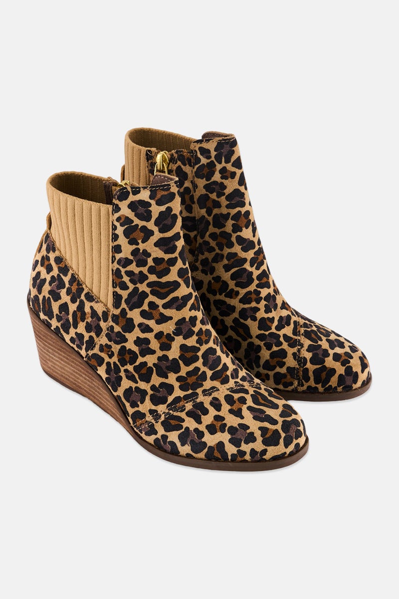 TOMS Women Sadie Zipper Closure Ankle Boots, Multicolor - Image 1