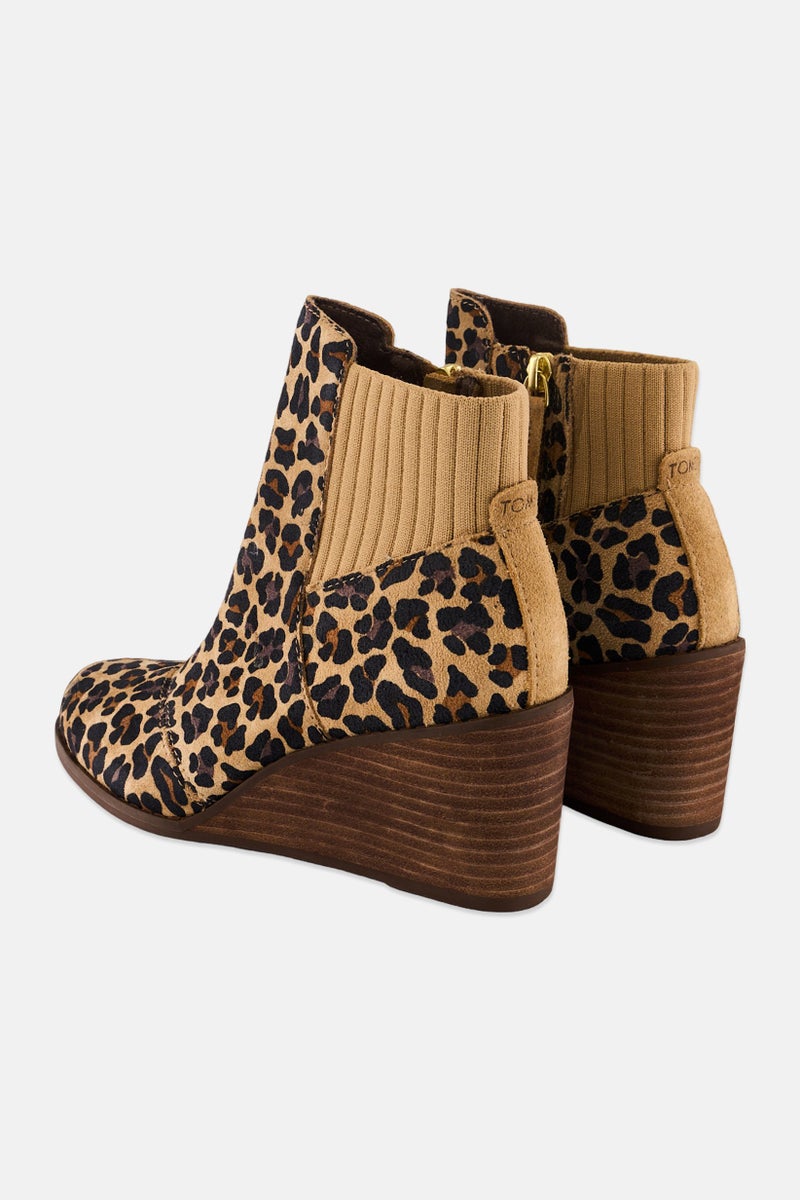 TOMS Women Sadie Zipper Closure Ankle Boots, Multicolor - Image 2