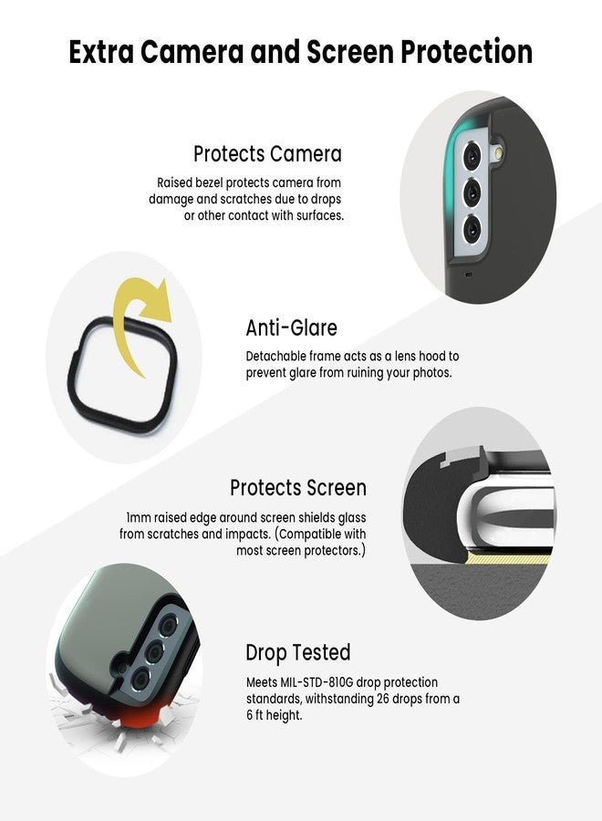 أي فيس جراب iFace متوافق مع هاتف Galaxy S22 Ultra - جراب أنيق مقاوم للصدمات مزدوج الطبقات [غطاء صلب + حافة واقية] غطاء حماية للهاتف لهاتف Samsung Galaxy [تم اختباره ضد السقوط] [سلسلة الدرجة الأولى] - أبيض - Image 4