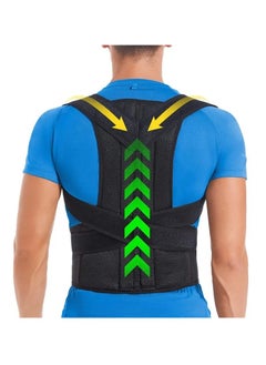 Gonice 1pc Hunchback Posture Correction Belt, Adjustable Spine Clavicle Support Brace  - Image 1
