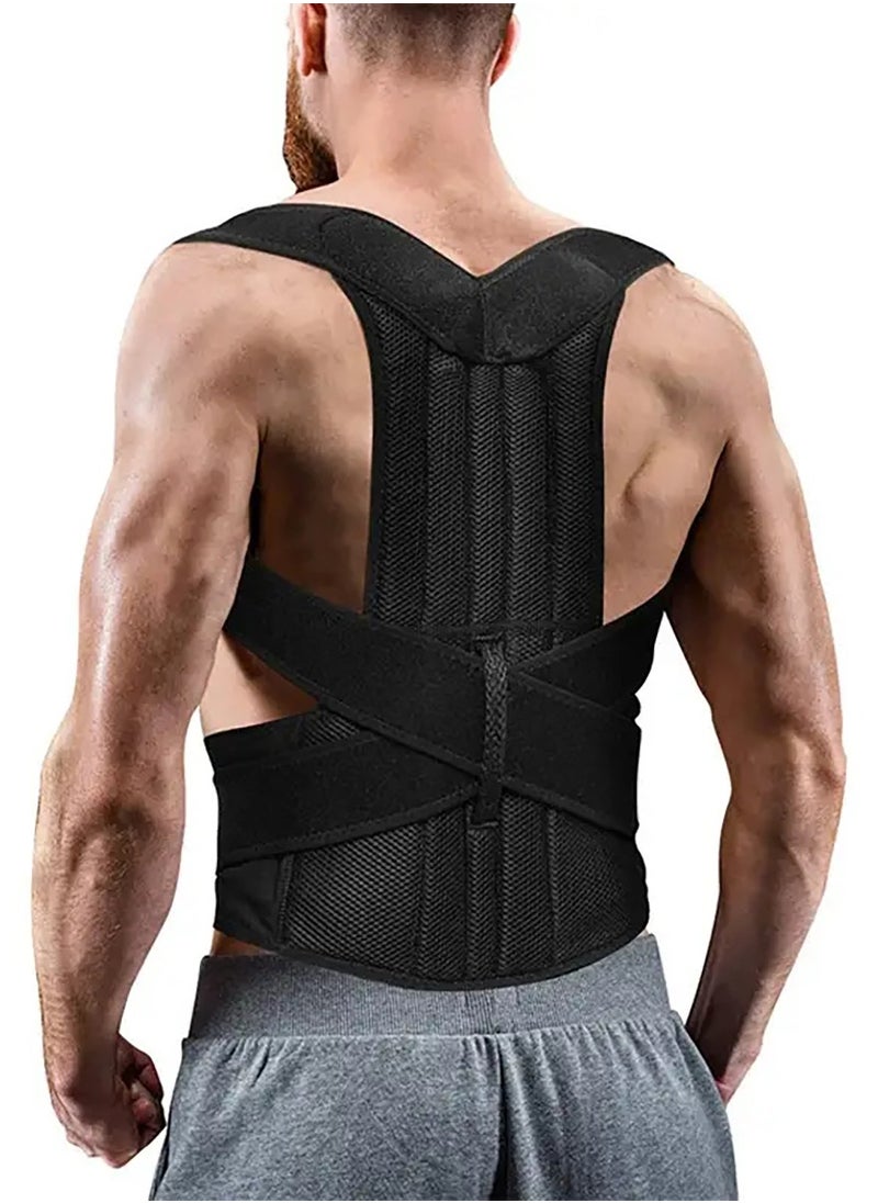 Gonice 1pc Hunchback Posture Correction Belt, Adjustable Spine Clavicle Support Brace  - Image 2