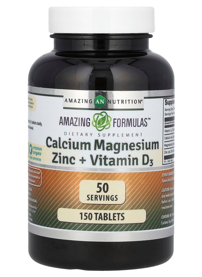 Amazing Formulas Calcium Magnesium Zinc + Vitamin D3 150 Tablets - pzsku/Z465CAAEA4105EA0CD1D5Z/45/_/1729515391/b3dc70b9-7efc-4bf4-bb89-c1f874013160