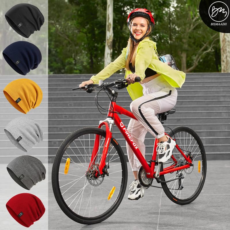 BISMAADH Bamboo and Cotton Cap for Chemo, Hair Loss, Sleep Cap - Image 5