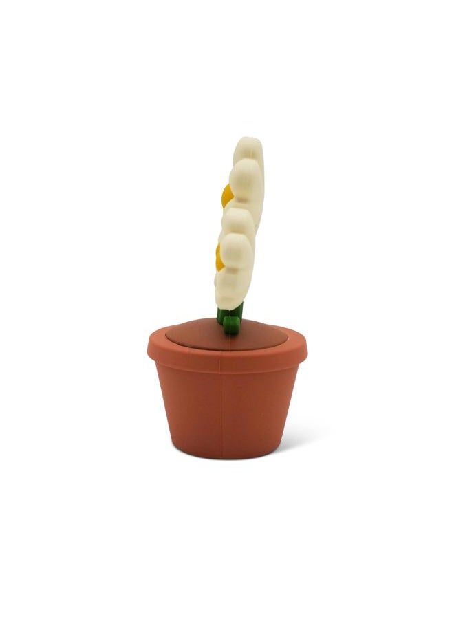 GOOFBALLS Mini Garden Figurines for Desk Decor – Cute Resin Accessories for Fairy Gardens, Terrariums, Succulent Pots & Office Spaces – Tiny Plant Decor Statues - Daisy - Image 5