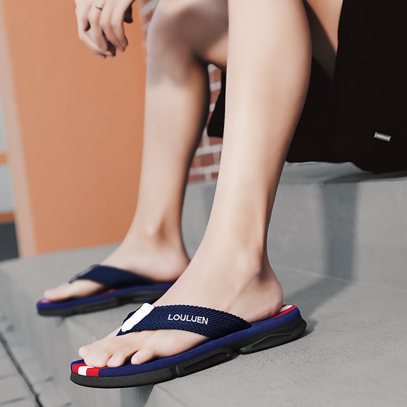 Summer Flip-Flops For Men, One-Piece Drop-Shipping, Travel Outdoor Flip-Flops, Outdoor Beach Shoes, Casual - Image 2