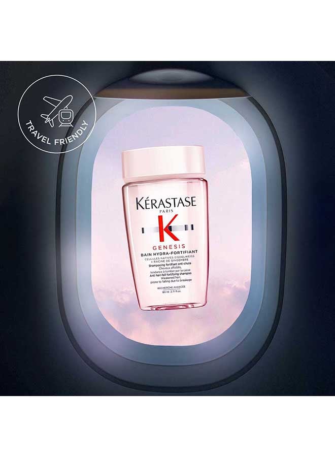KERASTASE Genesis Bain Hydra-Fortifiant Shampoo - Travel Size 80ml - Image 4