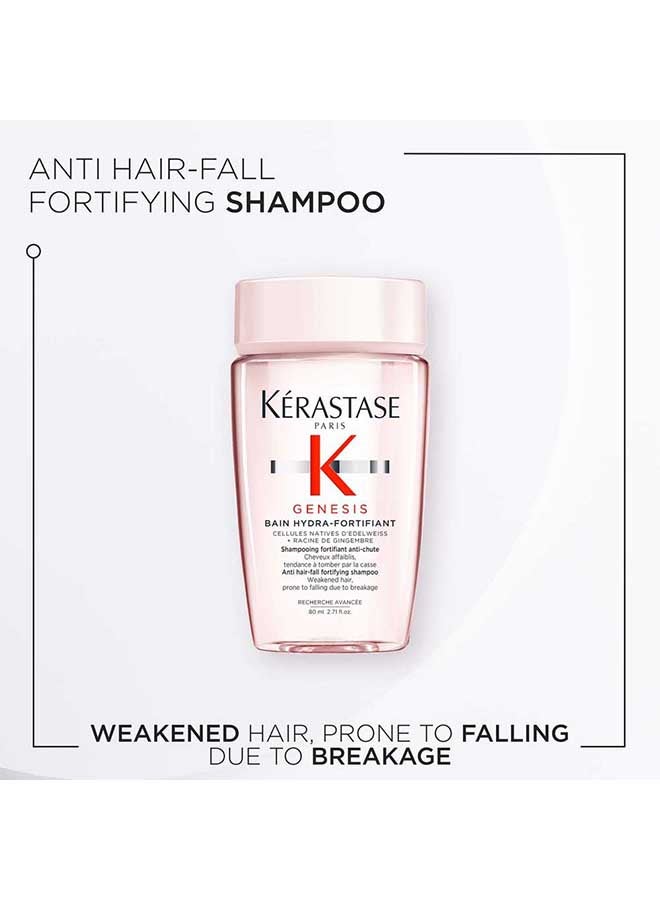 KERASTASE Genesis Bain Hydra-Fortifiant Shampoo - Travel Size 80ml - Image 2