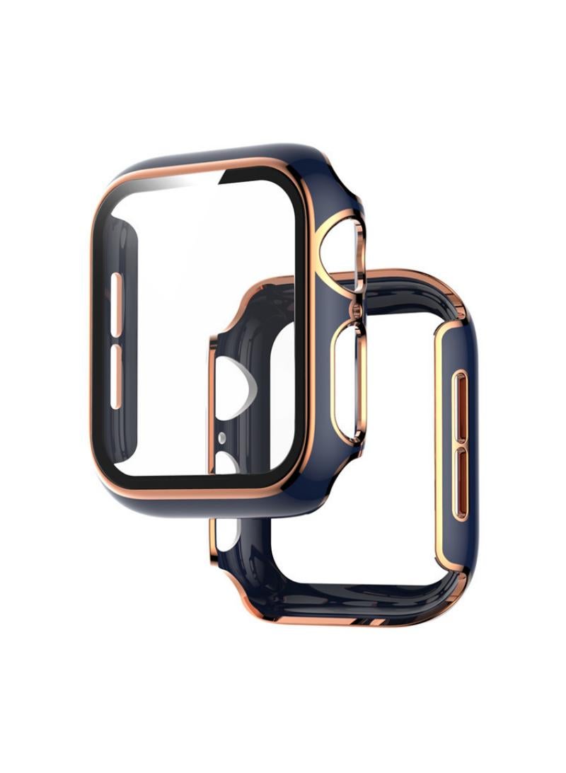 Y&D 2Piece Suitable For AppleWatch 44mm universal Watch Tempered Film Integrated Protective Case - Image 1