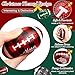 Jerify 24 Pcs Christmas Stress Ball Bulk Mini Christmas Foam Football 335 Small Buffalo Plaid Relief Stress Ball for Xmas Carnival Party Favors Stocking Stuffer Filler Gifts Red Green Black - Image 4