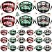 Jerify 24 Pcs Christmas Stress Ball Bulk Mini Christmas Foam Football 335 Small Buffalo Plaid Relief Stress Ball for Xmas Carnival Party Favors Stocking Stuffer Filler Gifts Red Green Black - Image 2