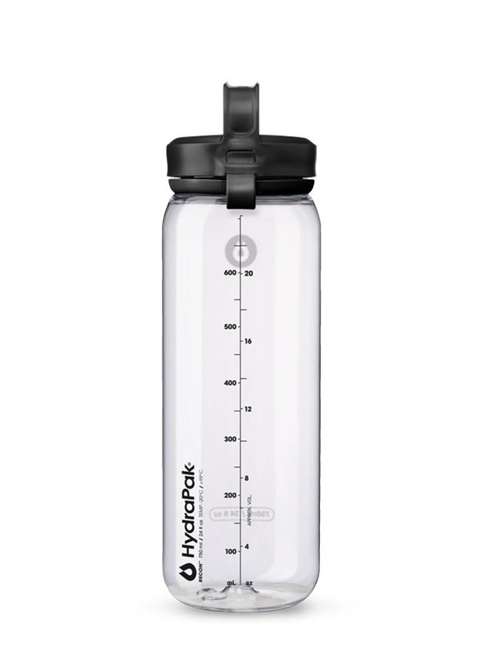 HydraPak RECON CLIP & CARRY Water Bottle 750ml - Clear - Image 1