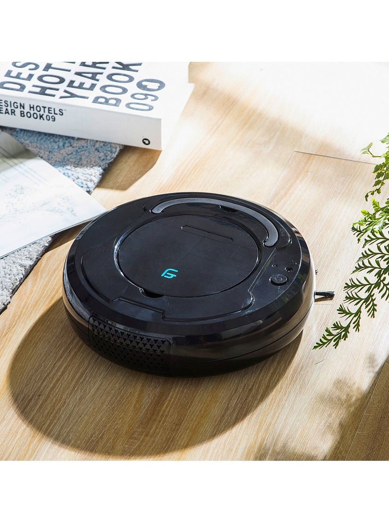 Sharpdo 3-In-1 Rechargeable Smart Robot Sweeper 400ml SDJ Black - Image 3