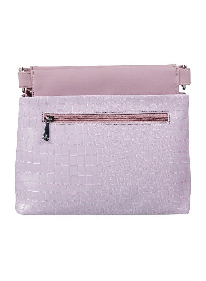 Mochi Women Purple Zip Top Sling Bag (66-7648) - Image 3