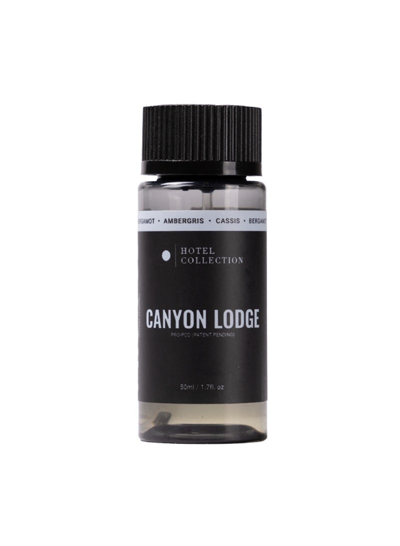 Hotel Collection Canyon Lodge Pro-Pod Oil Blend - Hotel Inspired for Luxury Essential Oil Diffusers - Aromatherapy Scent Diffuser Oil - Bulgarian Rose, Bergamot, and Ambergris  - Image 1