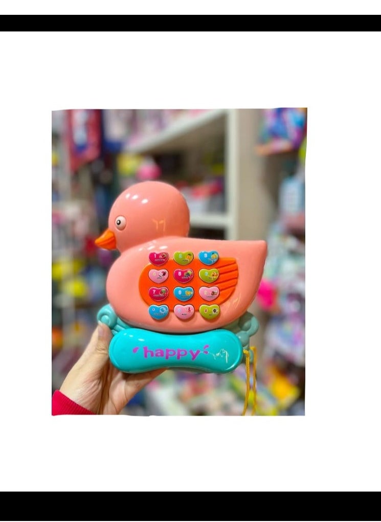 Safwa Toys Children's toy, pink duck toy from Al Safwa Toys 