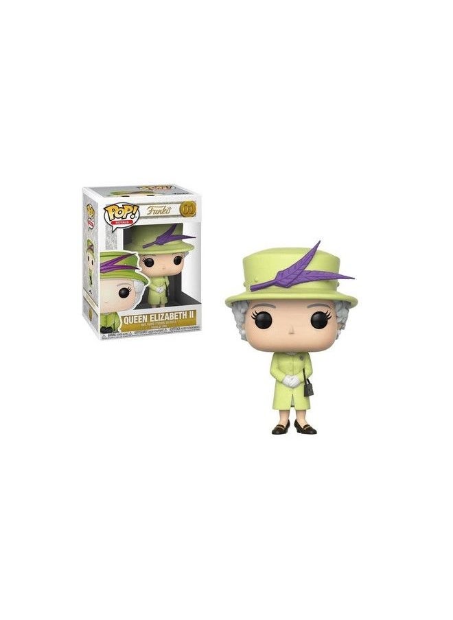 Funko - Pop! Royals: Royals Queen Elizabeth Ii Action Figures Multicolor Standard - Image 1
