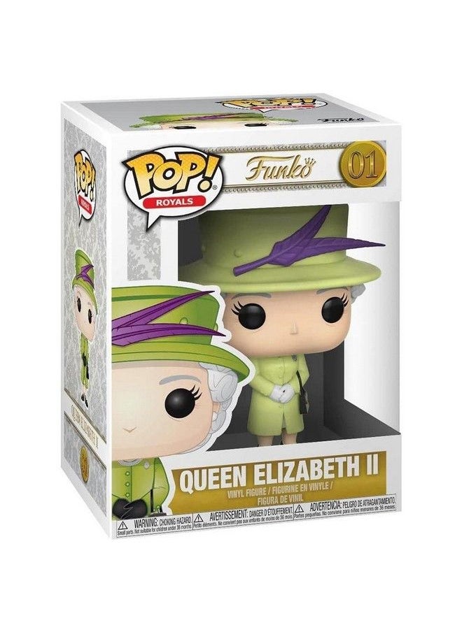 Funko - Pop! Royals: Royals Queen Elizabeth Ii Action Figures Multicolor Standard - Image 1