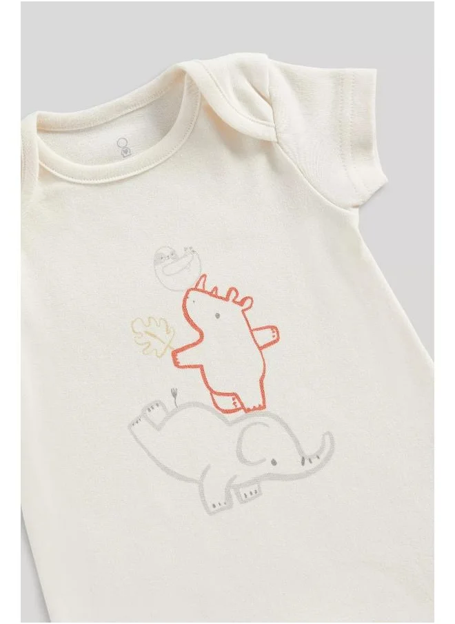 مذركير 2 Pack Animal Yoga Rompers