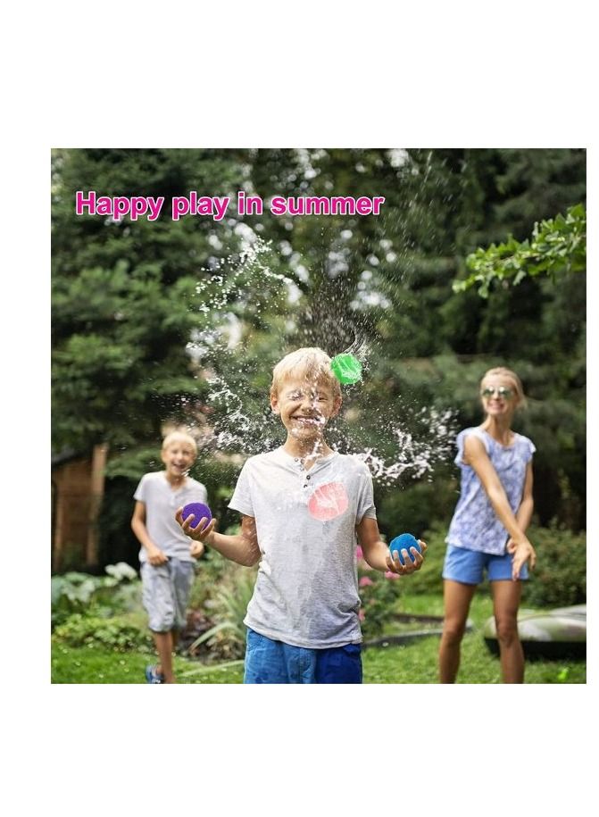 AS SEEN ON TV Water Toy Balloon Set Self Quick Filling Water Splash Fun Outdoor Set 111Pc Multicolor - Image 4