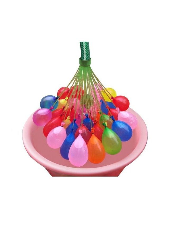 AS SEEN ON TV Water Toy Balloon Set Self Quick Filling Water Splash Fun Outdoor Set 111Pc Multicolor - Image 2